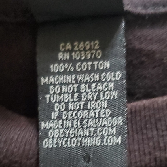 Vintage Obey Men's "Don't Believe The Hype" T-Shirt, short sleeve, size S - Picture 7 of 7